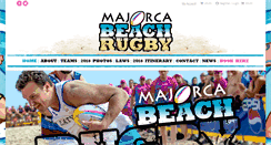 Desktop Screenshot of majorcabeachrugby.co.uk