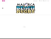 Tablet Screenshot of majorcabeachrugby.co.uk